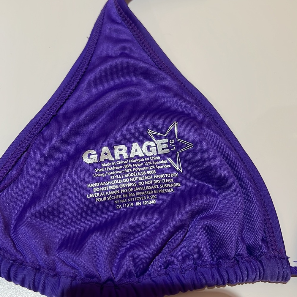 3/$10 โจ Garage Bikini top - Picture 3 of 4